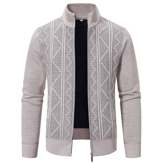 Cardigan classique en maille pour homme, intemporel et confortable