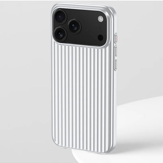 Durable Titanium Phone Case - Sleek Skyline Design-The Yellow Prime