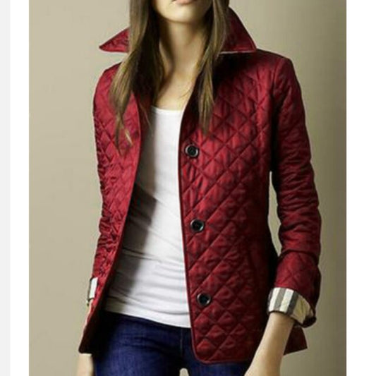 Veste matelassée légère pour femme, idéale pour superposer les couches