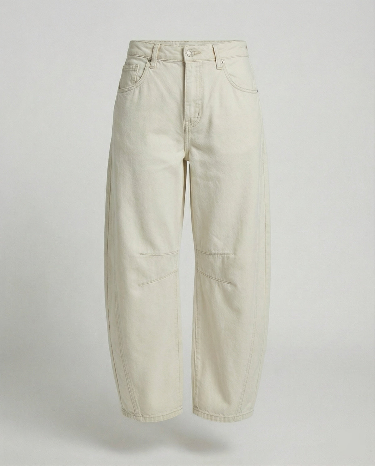Women's Trendy Wide-Leg Denim Trousers-The Yellow Prime