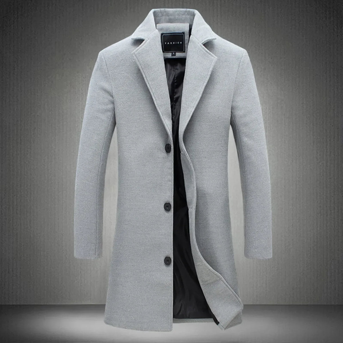 Men's Elegant Poised Considered Coat – Warm Fall & Winter Essential