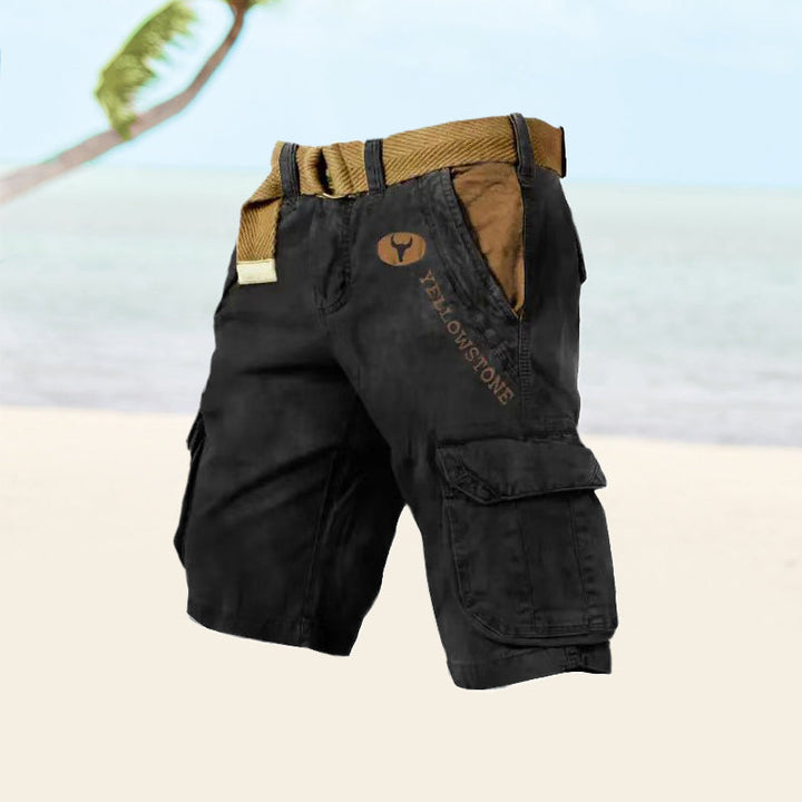 Albin | Men's Cargo Shorts with Belt