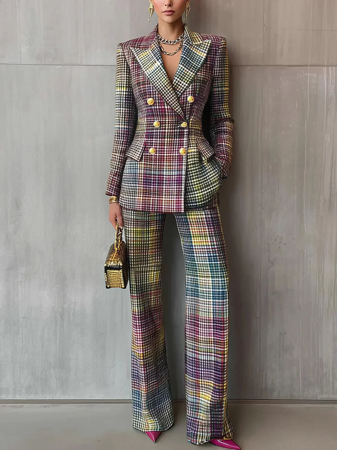 Hilary | Women's Luxe Suit-The Yellow Prime