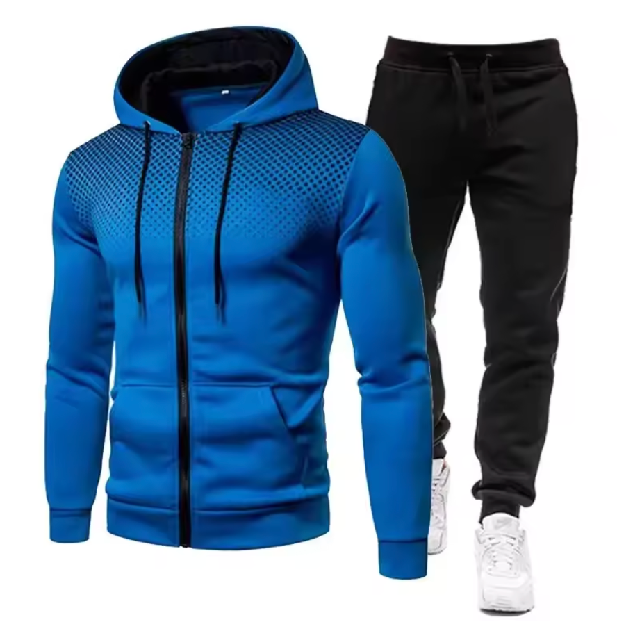 Men's Warm and Stylish Winter Tracksuit Set
