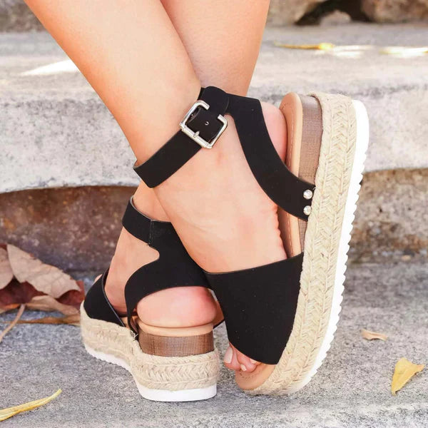 Sandra | Women's Stylish and Comfortable Summer Sandals-The Yellow Prime