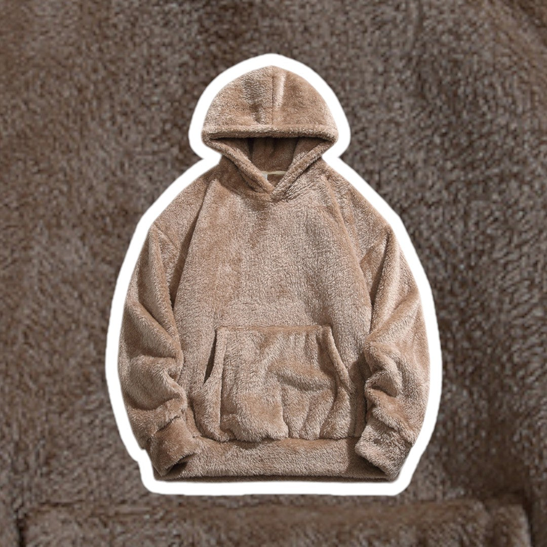 Men's Ultra-Soft Cozy Hoodie for Winter Comfort-The Yellow Prime