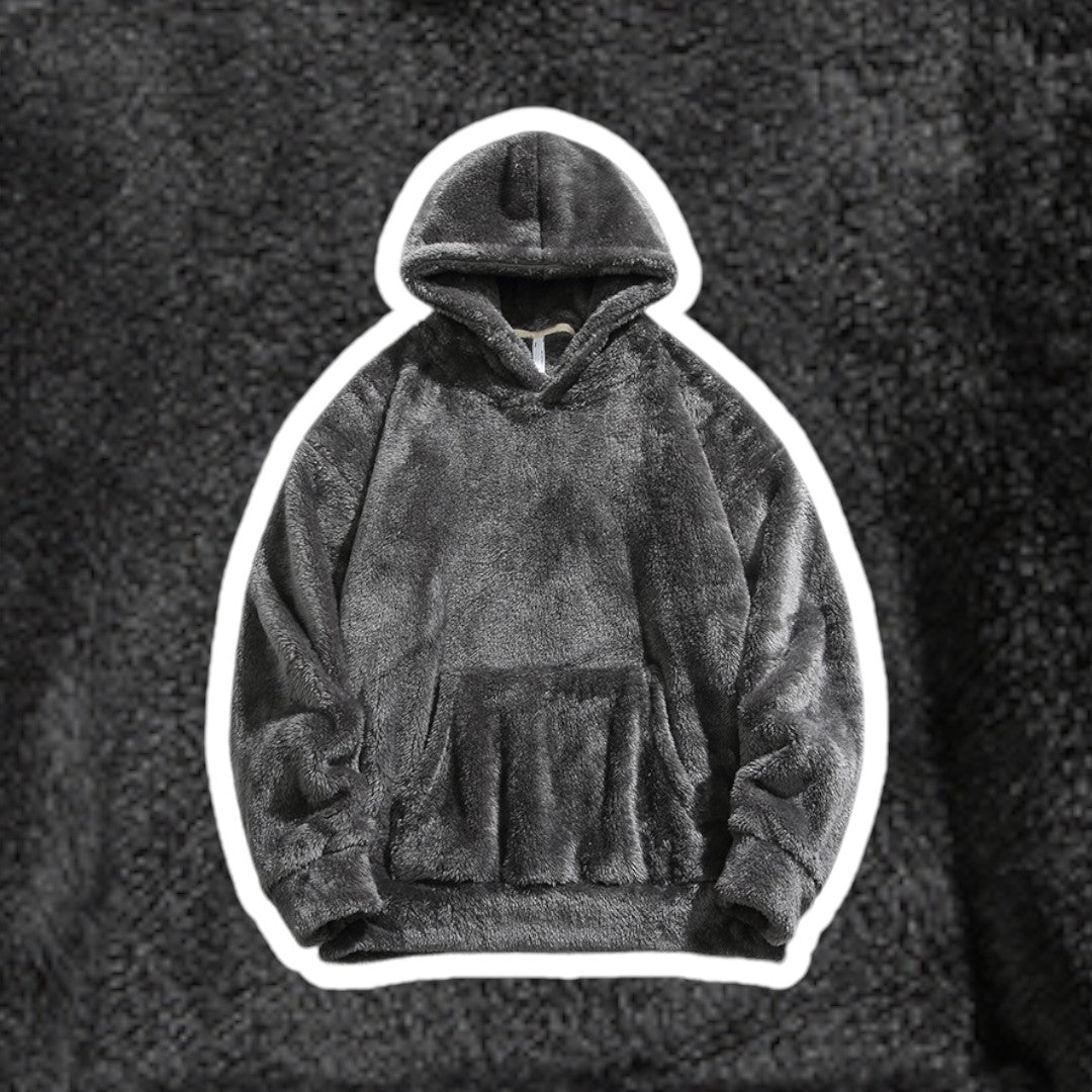 Men's Ultra-Soft Cozy Hoodie for Winter Comfort-The Yellow Prime