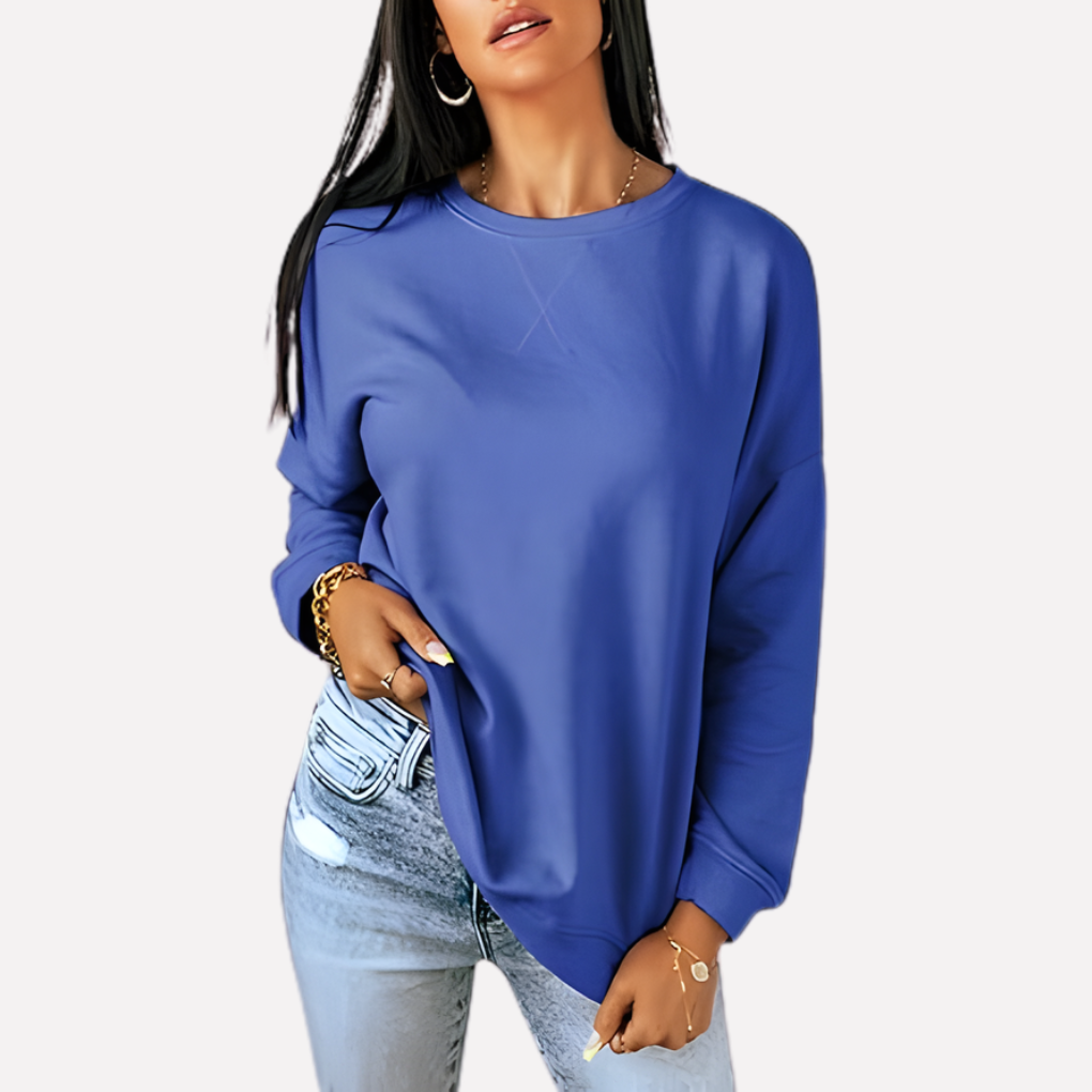 Women's Casual Crew Neck Sweatshirt