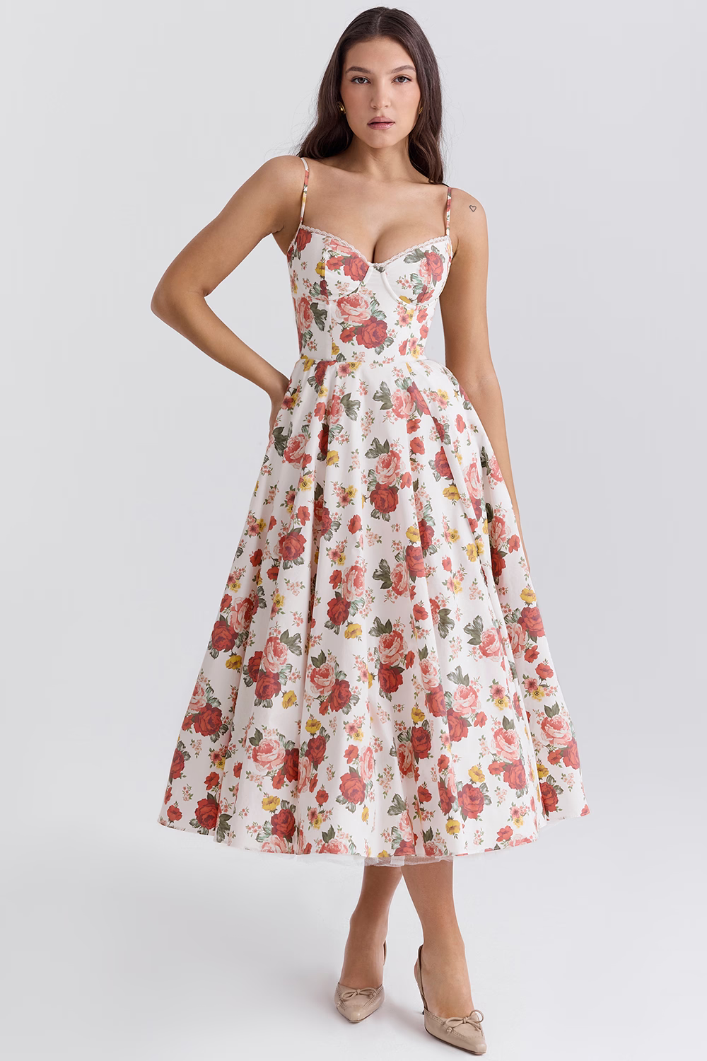 Women's Elegant Slimming Dress for a Flattering Fit-The Yellow Prime