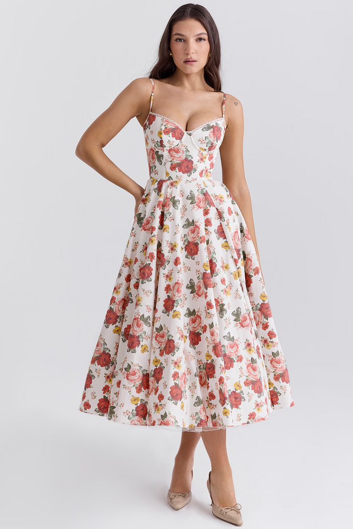 Women's Elegant Slimming Dress for a Flattering Fit-The Yellow Prime