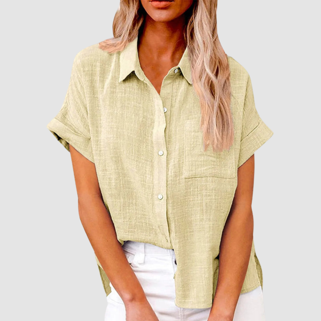 Carol | Women's Elegant Casual Blouse-The Yellow Prime