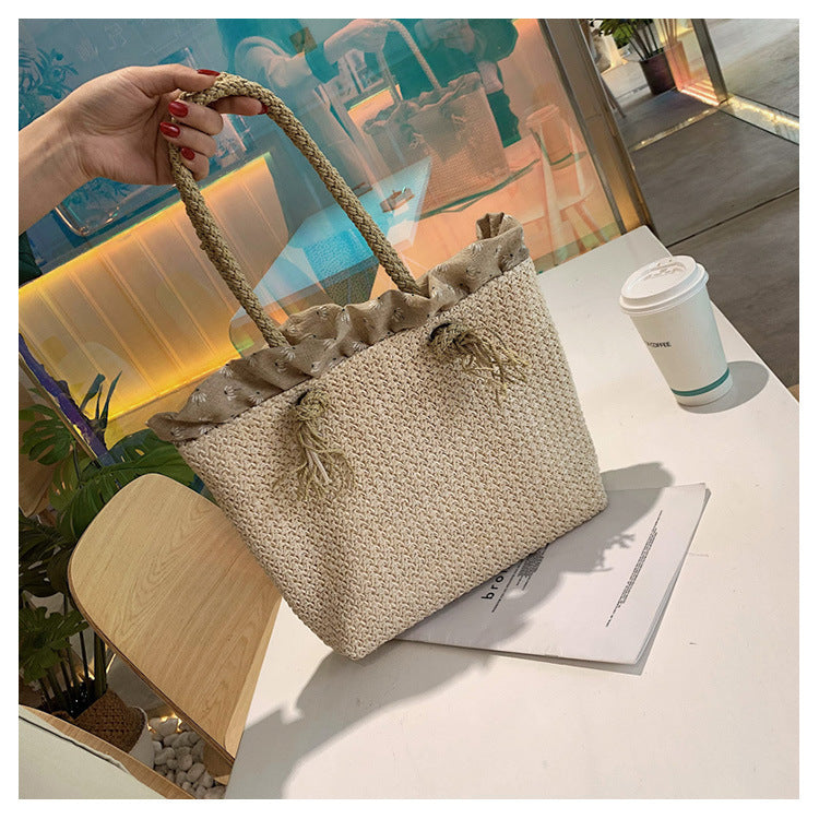 Louisa | Women's Stylish Handwoven Tote Bag-The Yellow Prime
