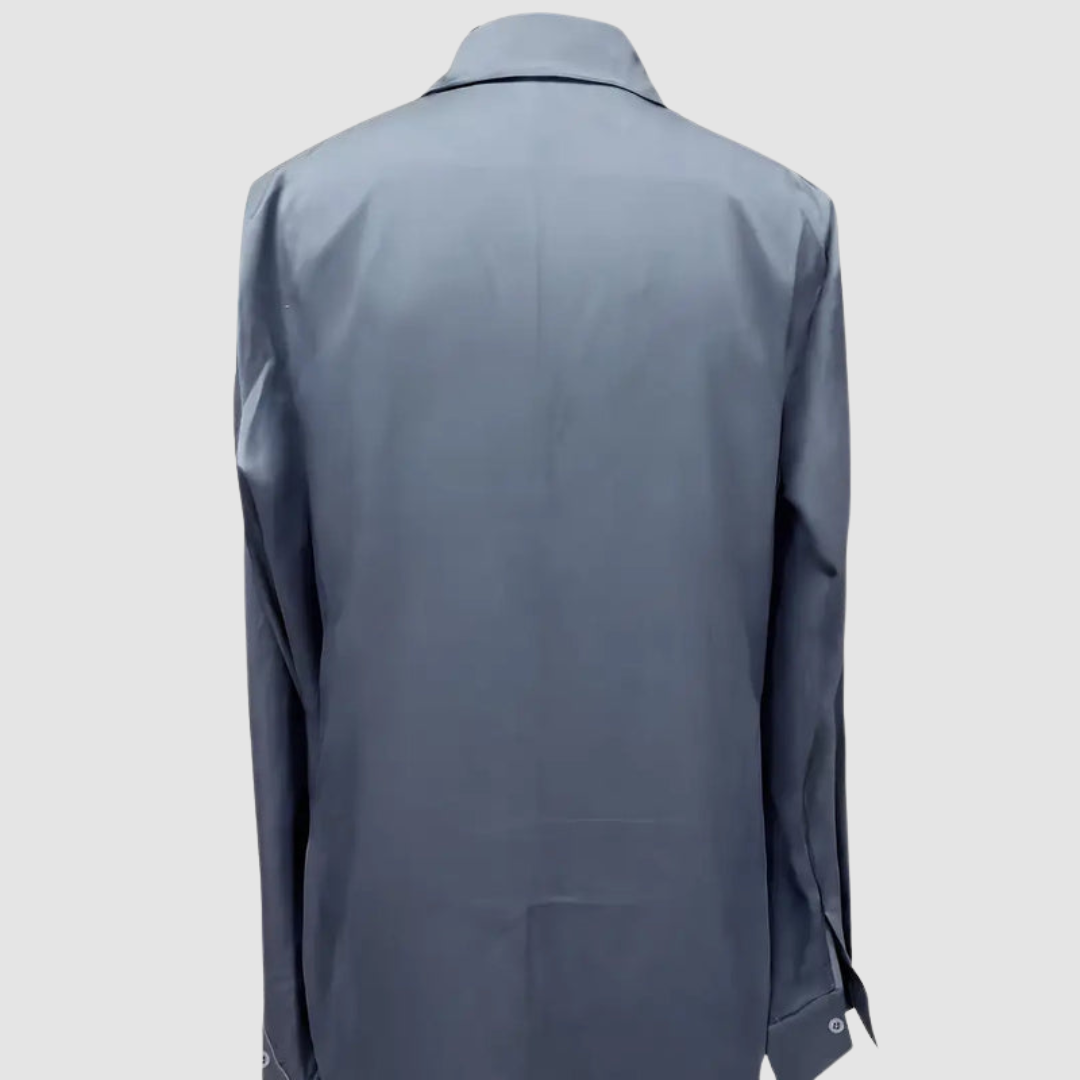 Astrid | Women's Elegant Satin Blouse-The Yellow Prime