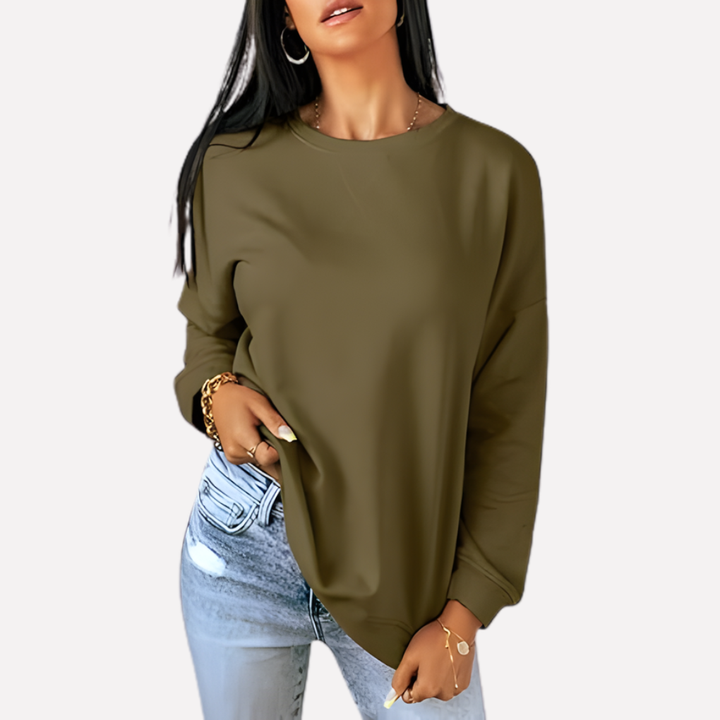 Women's Casual Crew Neck Sweatshirt