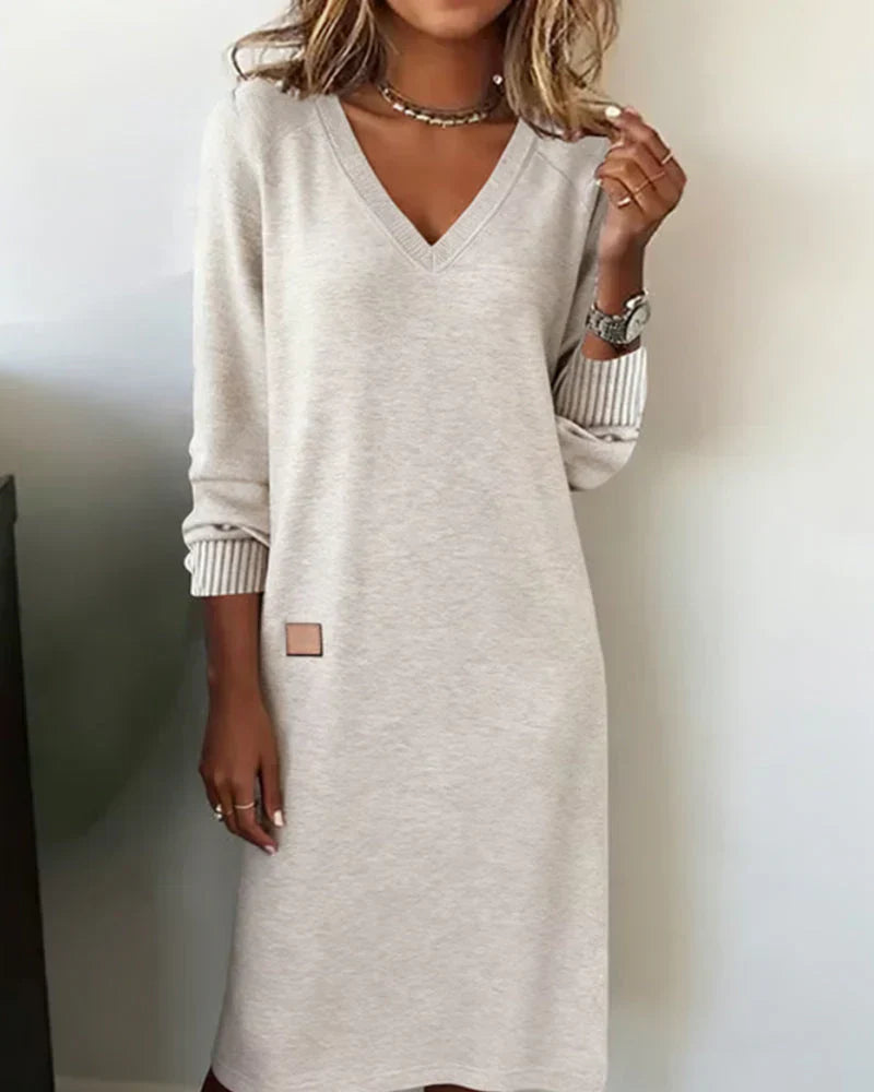 Luisa | Women's Cozy Dress-The Yellow Prime