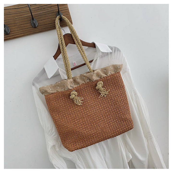 Louisa | Women's Stylish Handwoven Tote Bag-The Yellow Prime