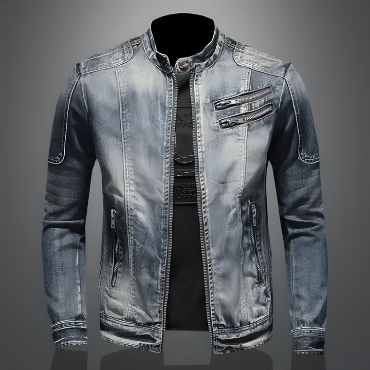 Michael | Men's Premium Denim Comfort Jacket