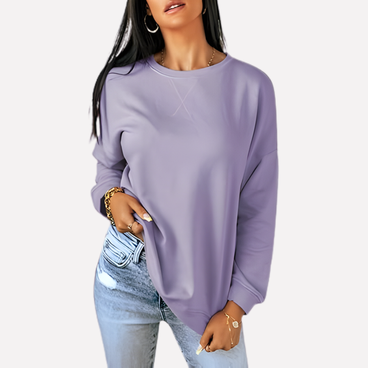 Women's Casual Crew Neck Sweatshirt