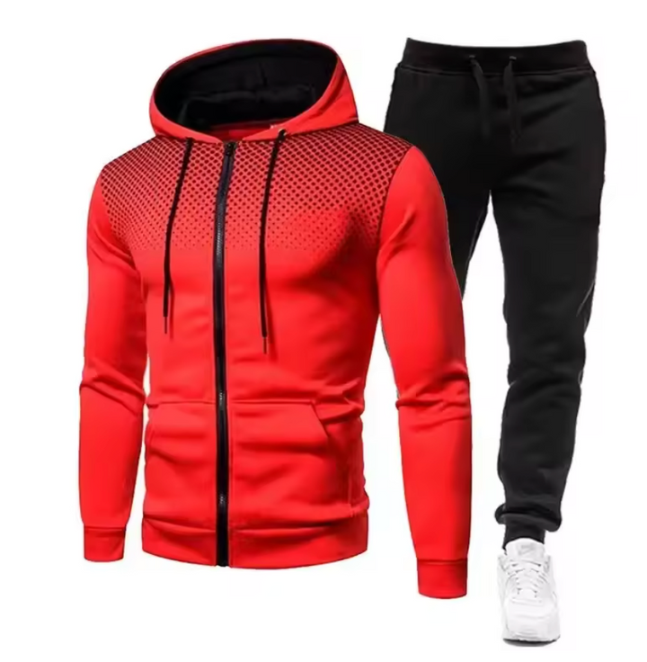 Men's Warm and Stylish Winter Tracksuit Set