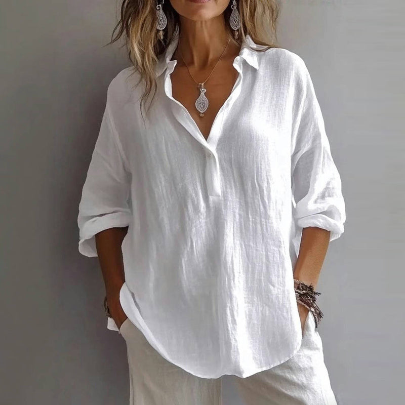 Lexi | Women's Elegant Breathable Blouse-The Yellow Prime