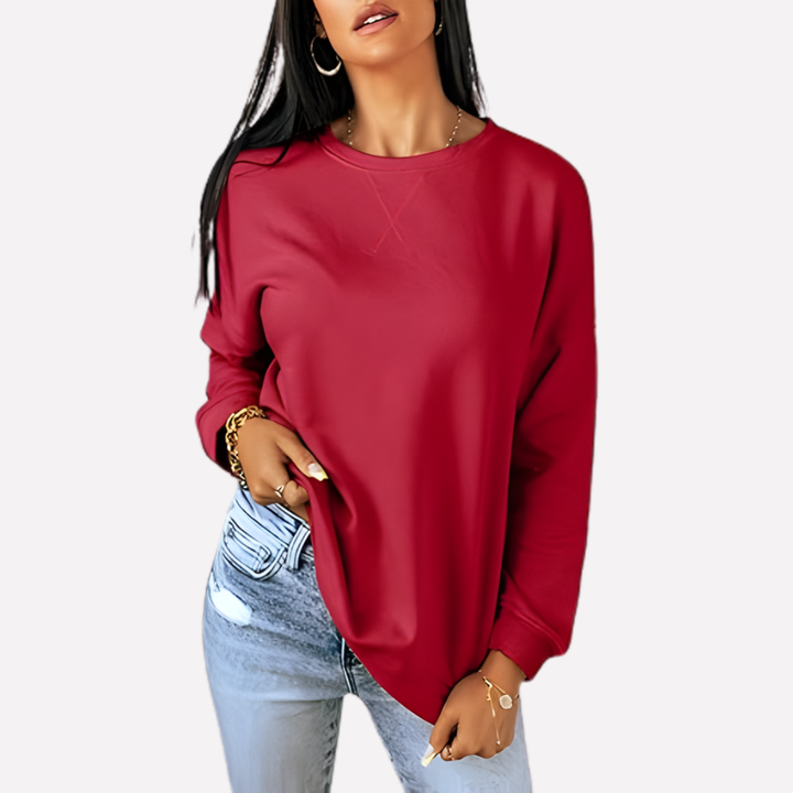 Women's Casual Crew Neck Sweatshirt