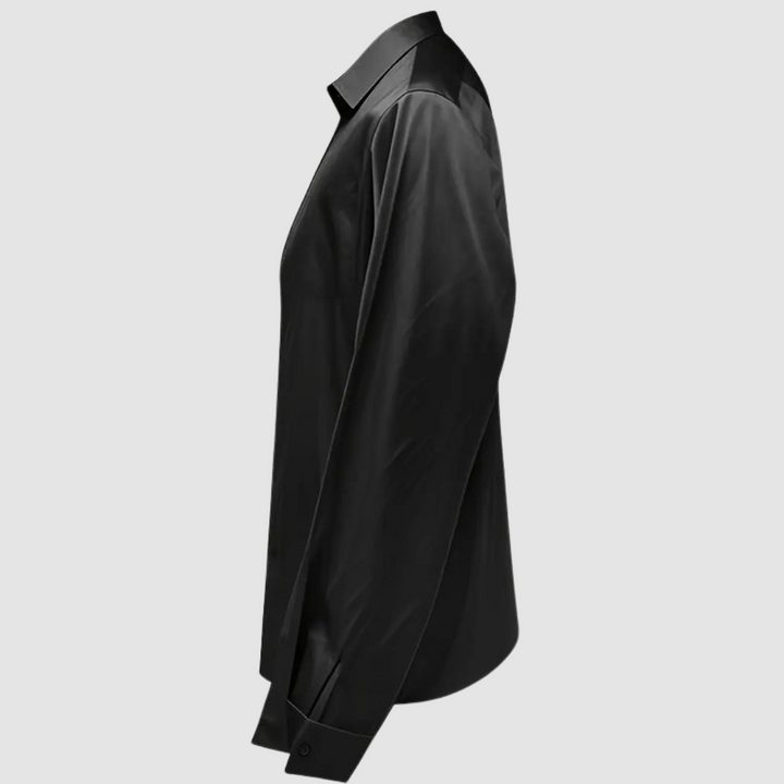 Astrid | Women's Elegant Satin Blouse-The Yellow Prime