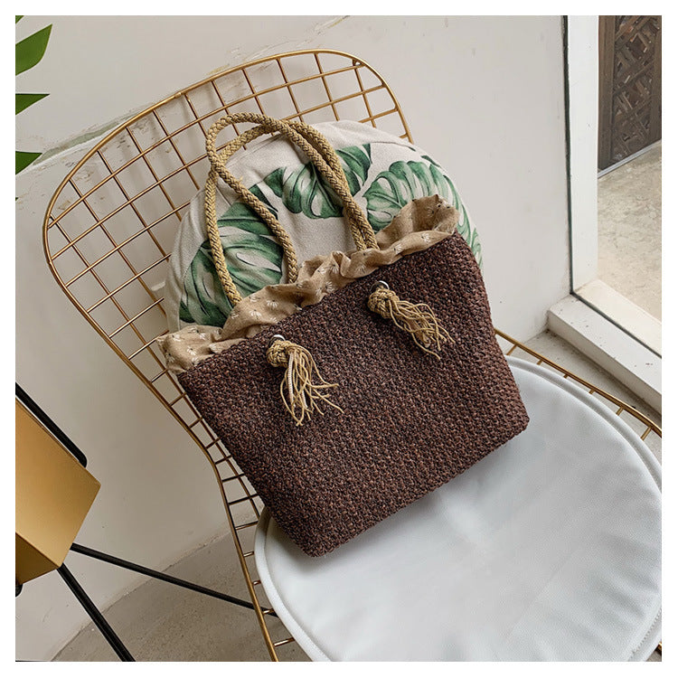 Louisa | Women's Stylish Handwoven Tote Bag-The Yellow Prime