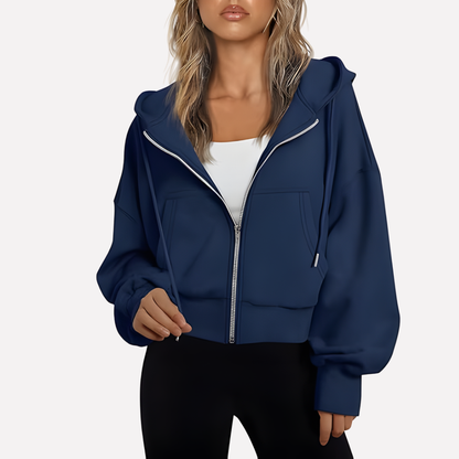 Sweatshirt med motiv för kvinnor – mysigt basplagg för höst och vinter