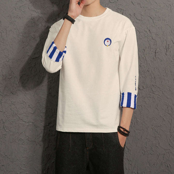 Men's Lightweight Relaxed Boxy Cotton T-Shirt for Autumn-The Yellow Prime