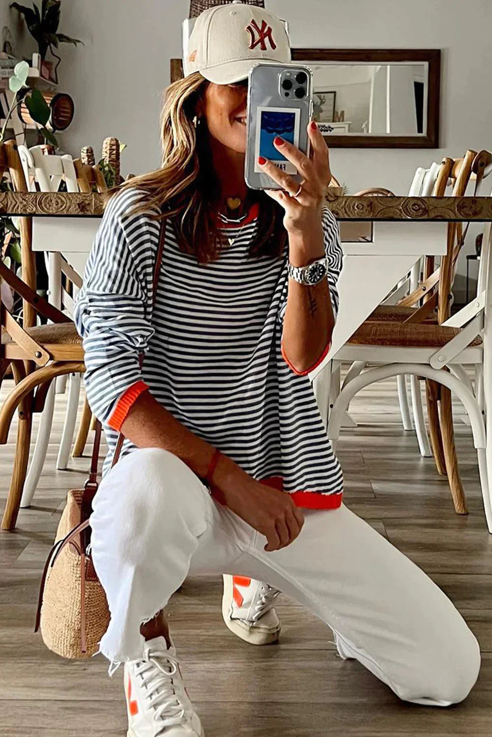 Charlotte | Women's Trendy Striped Sweater for Stylish Outfits
