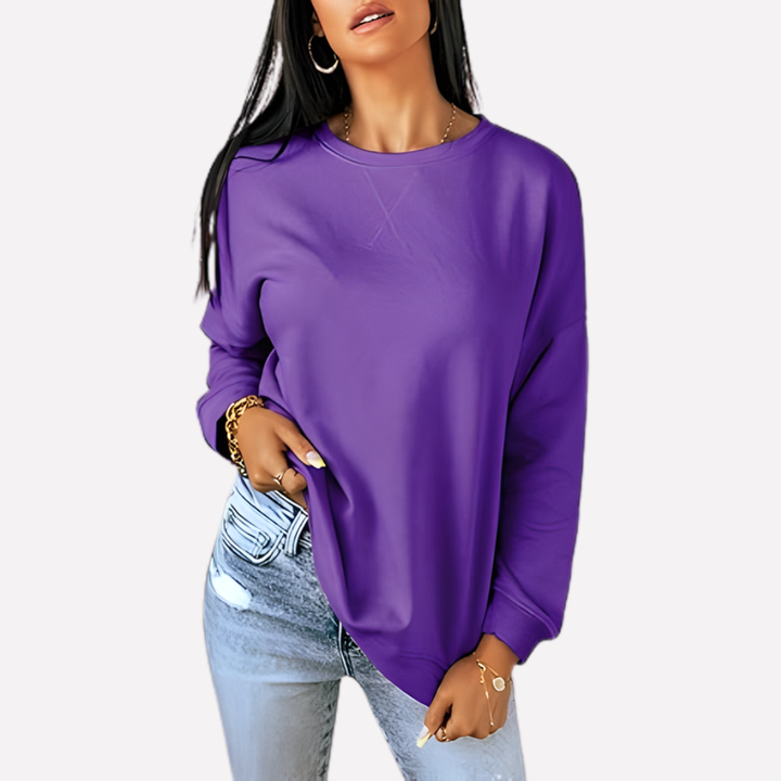 Women's Casual Crew Neck Sweatshirt