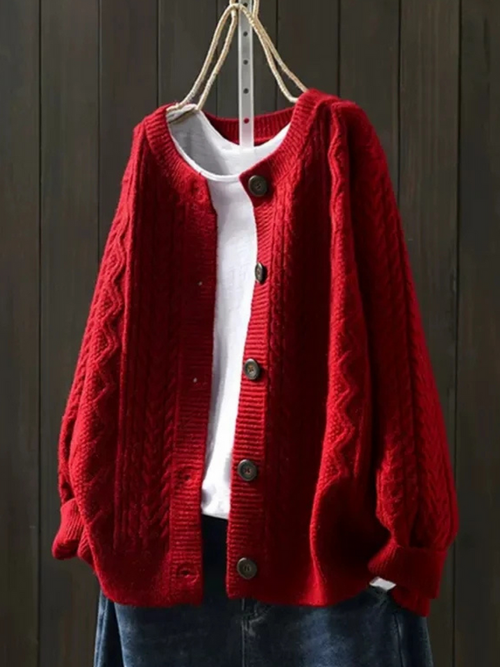 Noele | Women's Knitted Cardigan-The Yellow Prime