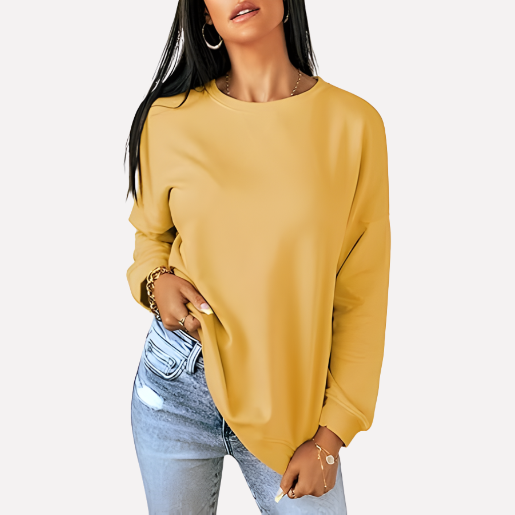 Women's Casual Crew Neck Sweatshirt
