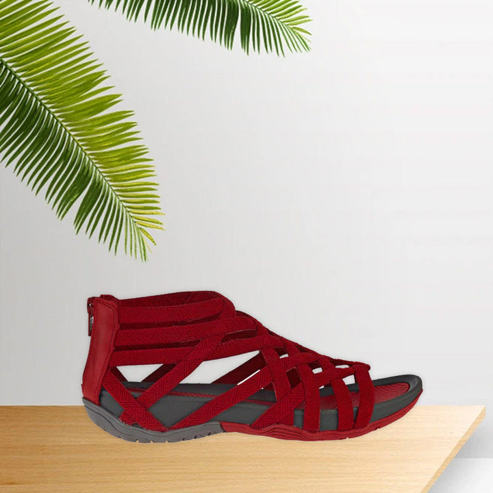 Zaylee | Women's Roman Sandals for Stylish Summer Wear-The Yellow Prime