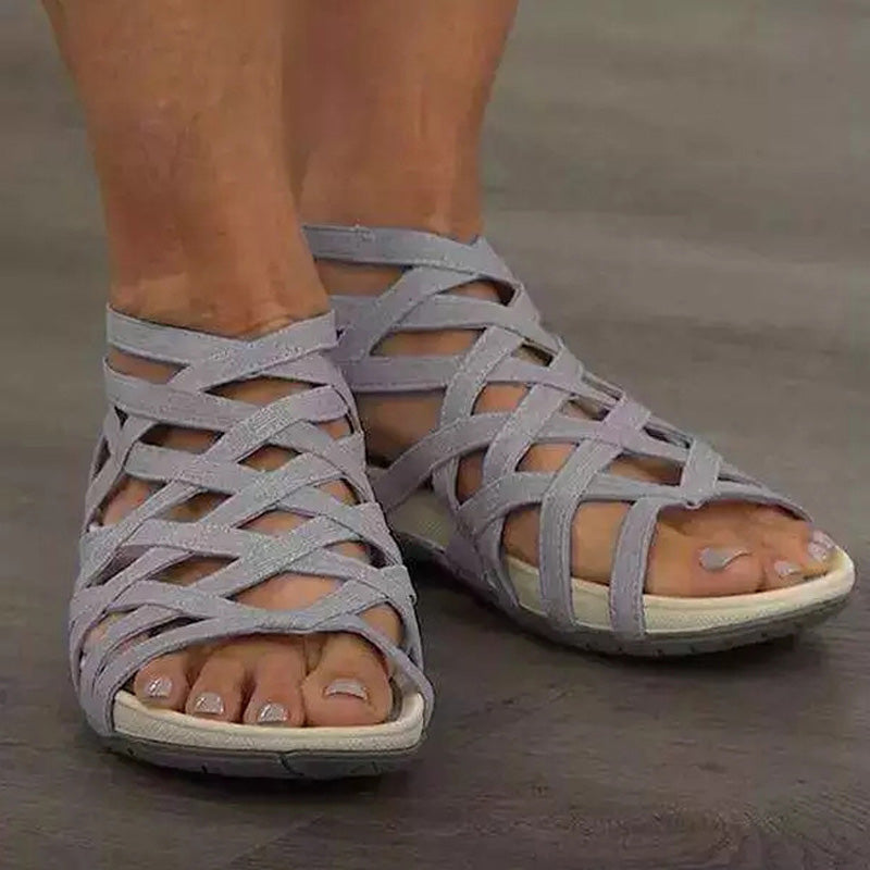 Zaylee | Women's Roman Sandals for Stylish Summer Wear-The Yellow Prime