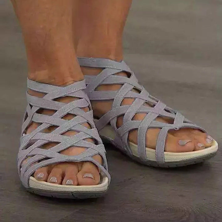 Zaylee | Women's Roman Sandals for Stylish Summer Wear-The Yellow Prime