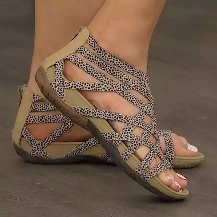 Zaylee | Women's Roman Sandals for Stylish Summer Wear-The Yellow Prime