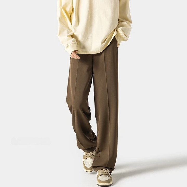 Men's Pleated Ancona Pants-The Yellow Prime