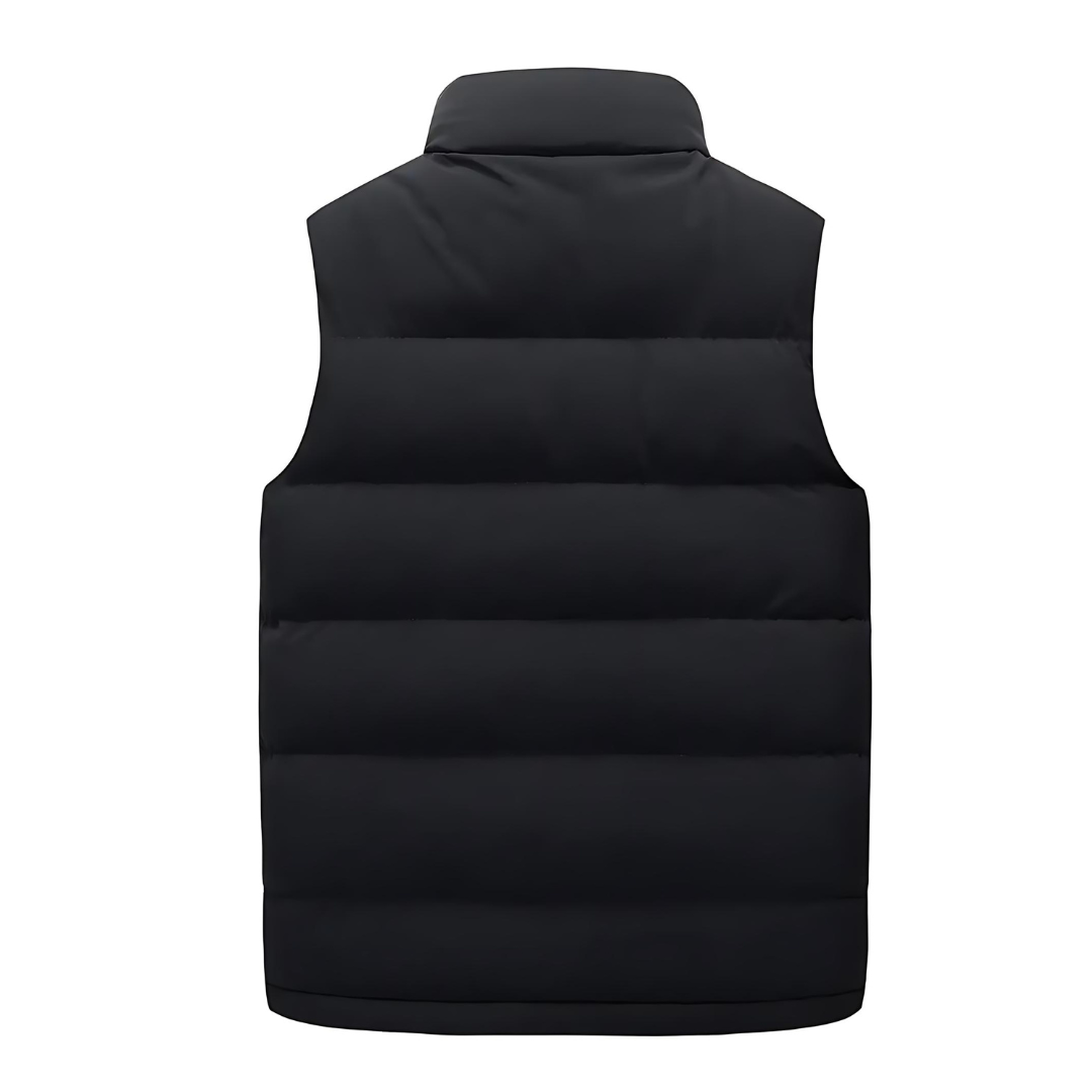 Men's Winter Puffer Vest for Layering and Warmth