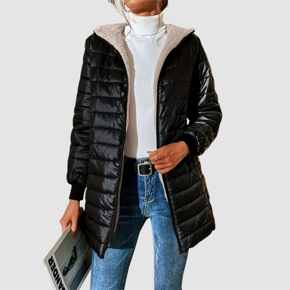 Devon | Women's Elegant Winter Coat-The Yellow Prime