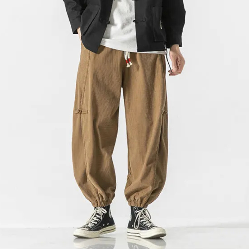 Men's Relaxed Fit Joggers-The Yellow Prime
