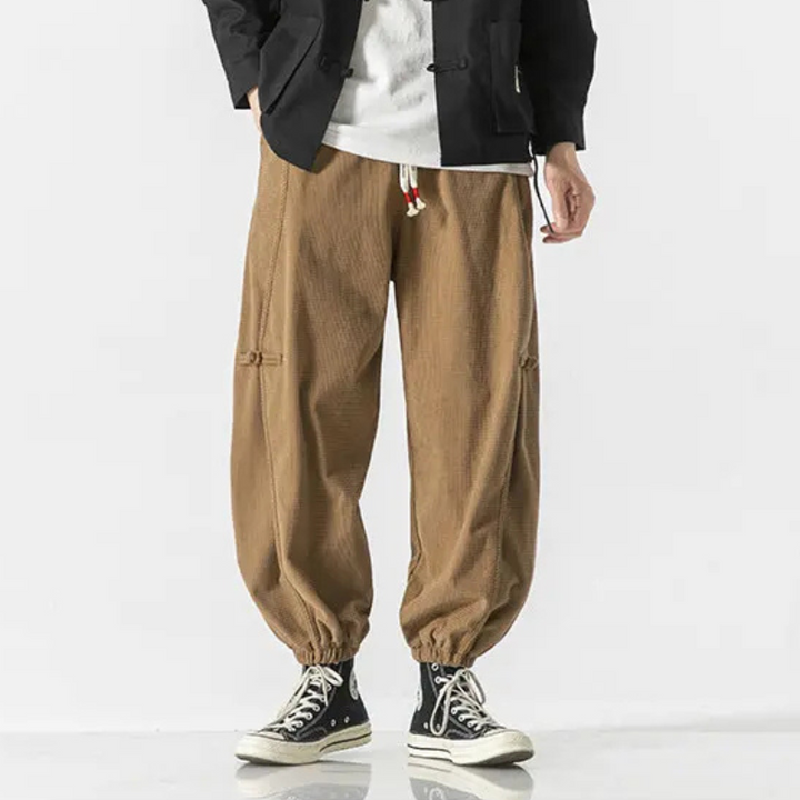 Men's Relaxed Fit Joggers-The Yellow Prime