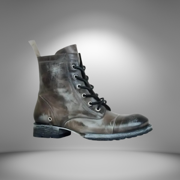 Men's Western Style Vintage Boots-The Yellow Prime