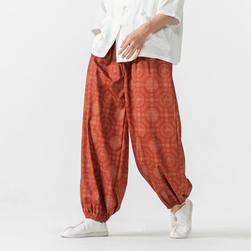 Men's Jacquard Joggers - Stylish and Comfortable-The Yellow Prime