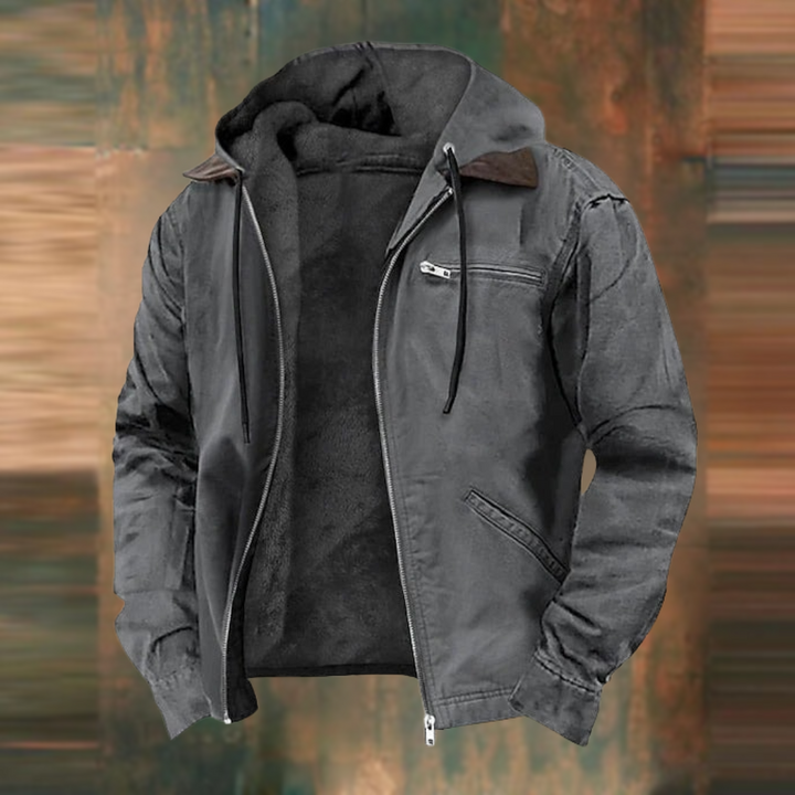 Giacca casual elegante da uomo con cerniera