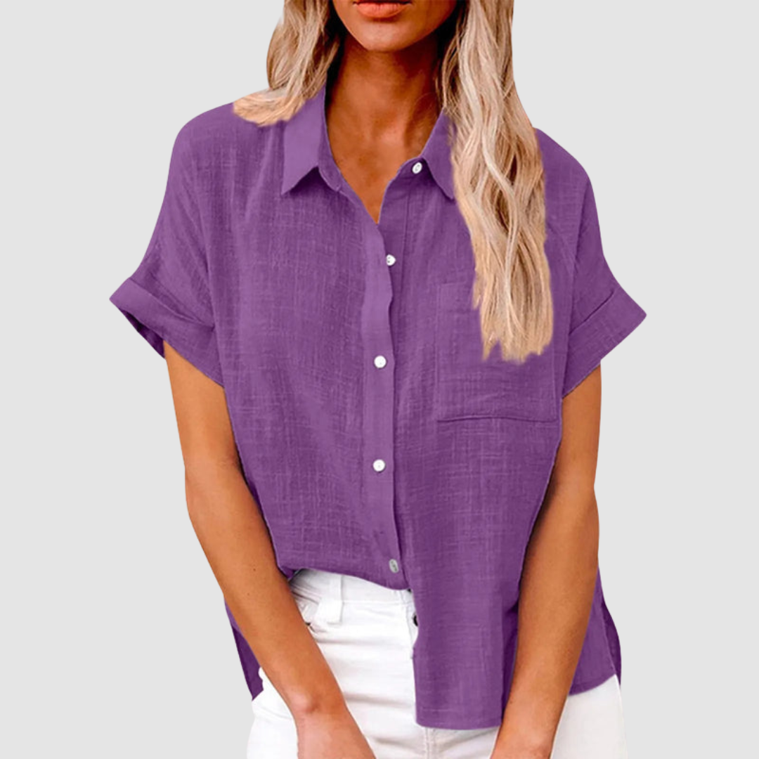 Carol | Women's Elegant Casual Blouse-The Yellow Prime