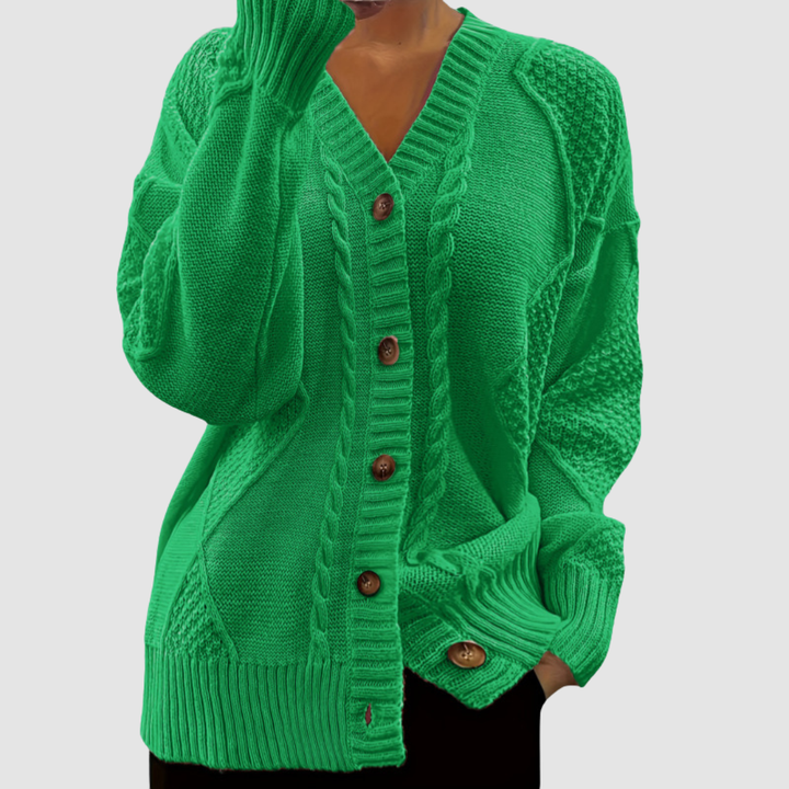 Adreana | Women's Cozy Sweater-The Yellow Prime