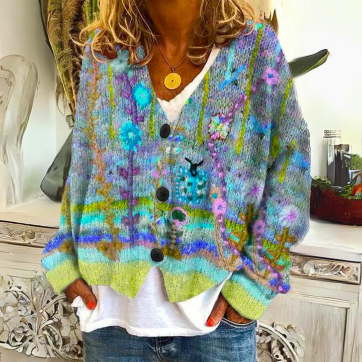 Lea | Women's Luxurious Mohair Cardigan