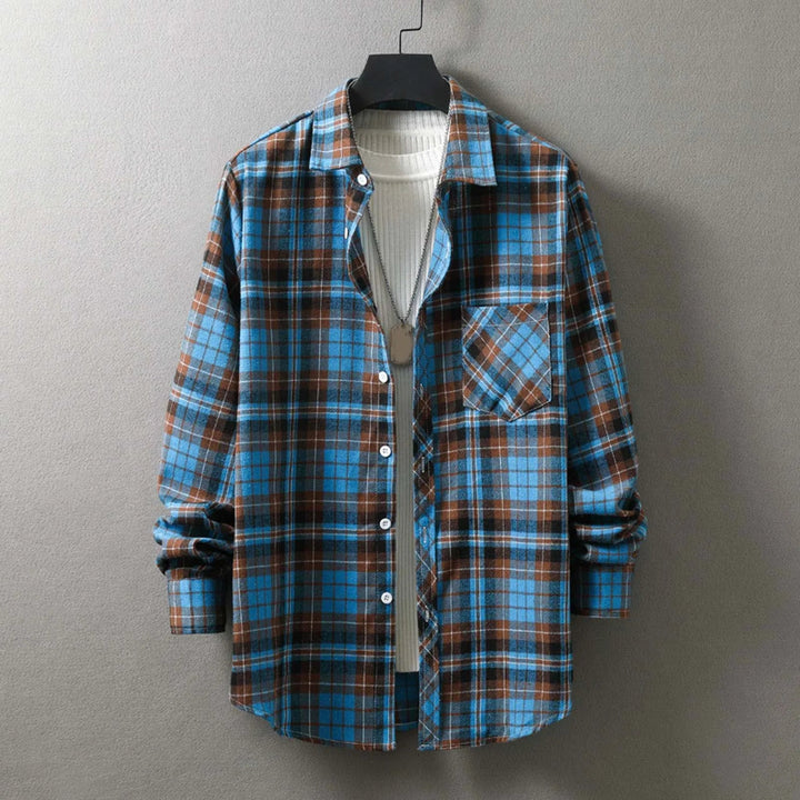 Men's Flannel Shirt - Mirante Style-The Yellow Prime