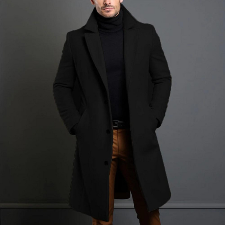 Men's Classic Coat – Stylish Warmth for Cold Weather
